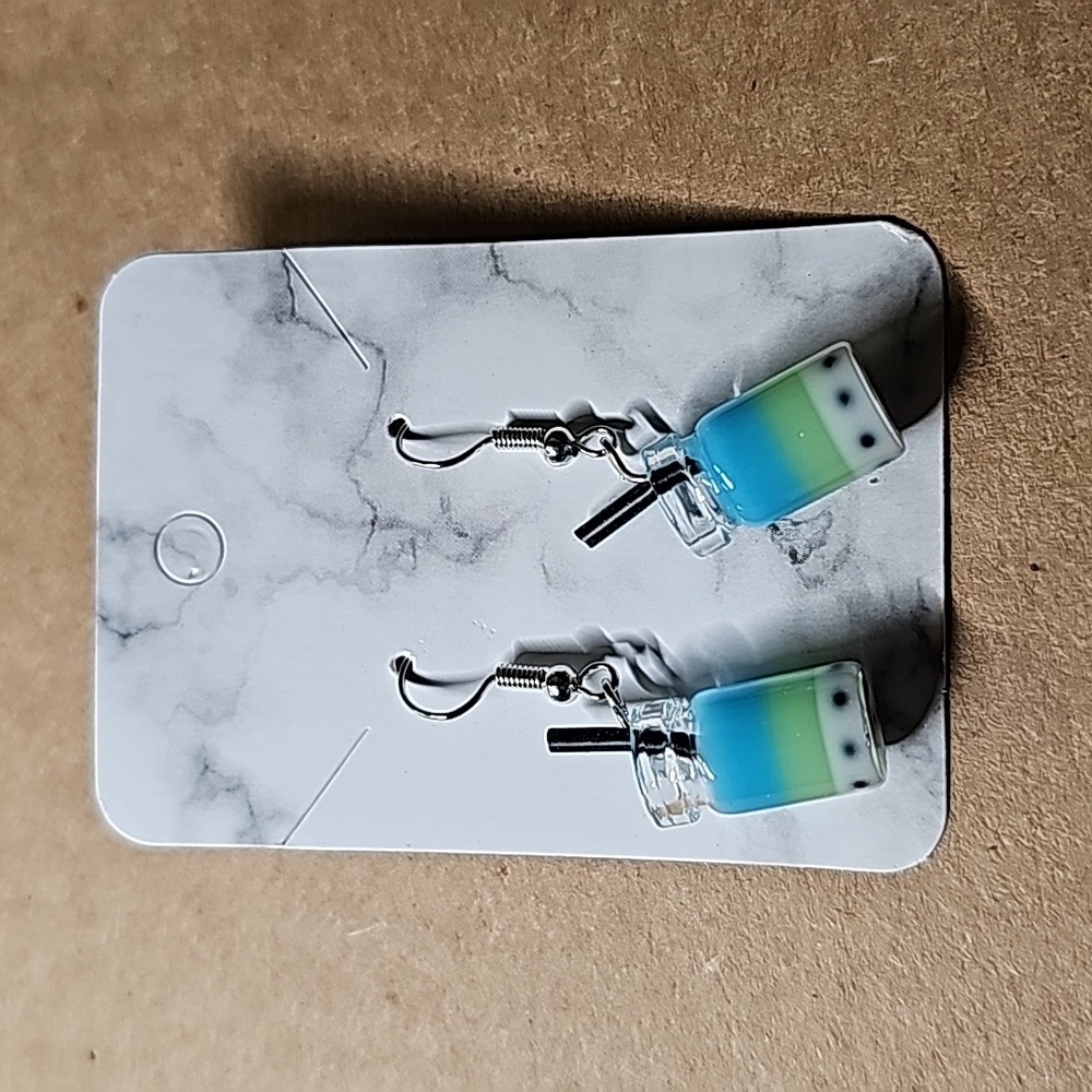 Boba earrings